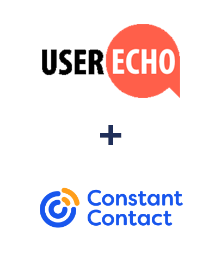 UserEcho ve Constant Contact entegrasyonu