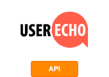 UserEcho diğer sistemlerle API aracılığıyla entegrasyon