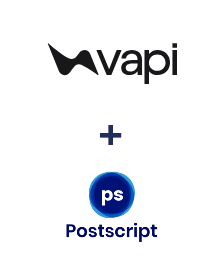 Vapi ve Postscript entegrasyonu