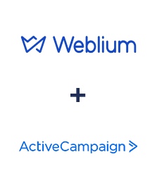 Weblium ve ActiveCampaign entegrasyonu