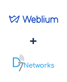 Weblium ve D7 Networks entegrasyonu