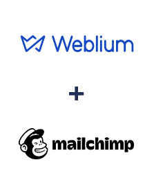 Weblium ve MailChimp entegrasyonu