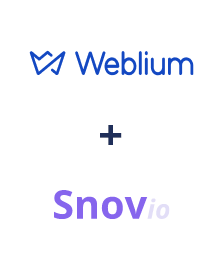 Weblium ve Snovio entegrasyonu