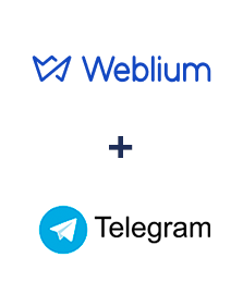 Weblium ve Telegram entegrasyonu