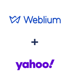 Weblium ve Yahoo! entegrasyonu