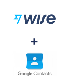 Wise ve Google Contacts entegrasyonu