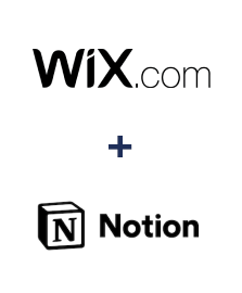 Wix ve Notion entegrasyonu