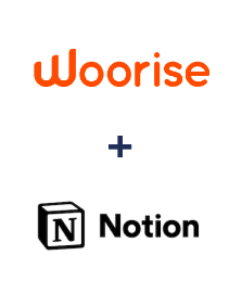 Woorise ve Notion entegrasyonu