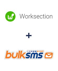 Worksection ve BulkSMS entegrasyonu