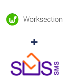 Worksection ve SMS-SMS entegrasyonu