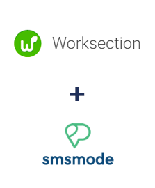 Worksection ve smsmode entegrasyonu