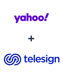 Yahoo! ve Telesign entegrasyonu