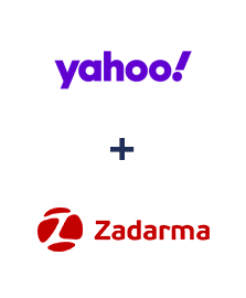 Yahoo! ve Zadarma entegrasyonu