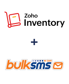 ZOHO Inventory ve BulkSMS entegrasyonu