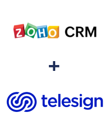ZOHO CRM ve Telesign entegrasyonu