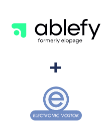 Інтеграція Ablefy та Electronic Vostok Інтеграція Ablefy та Electronic Vostok