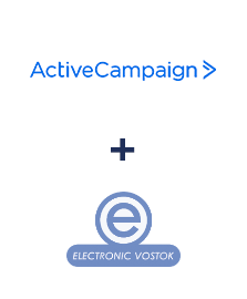 Інтеграція ActiveCampaign та Electronic Vostok Інтеграція ActiveCampaign та Electronic Vostok