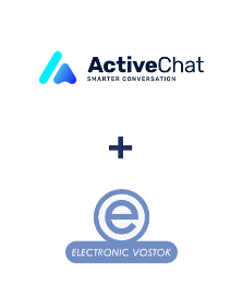 Інтеграція ActiveChat та Electronic Vostok Інтеграція ActiveChat та Electronic Vostok