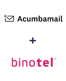 Інтеграція Acumbamail та Binotel