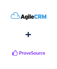 Інтеграція Agile CRM та ProveSource