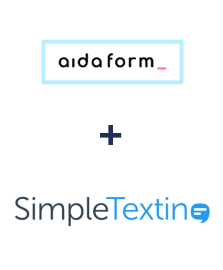 Інтеграція AidaForm та SimpleTexting