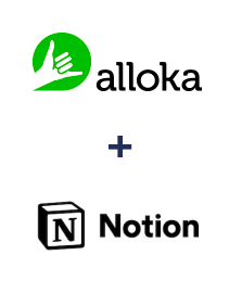 Інтеграція Alloka та Notion Інтеграція Alloka та Notion