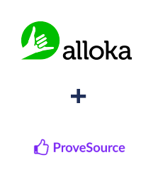 Інтеграція Alloka та ProveSource Інтеграція Alloka та ProveSource