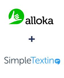 Інтеграція Alloka та SimpleTexting