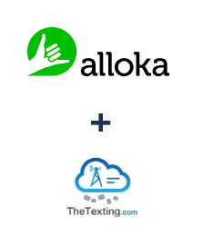 Інтеграція Alloka та TheTexting Інтеграція Alloka та TheTexting
