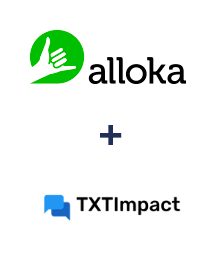 Інтеграція Alloka та TXTImpact Інтеграція Alloka та TXTImpact