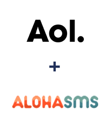 Інтеграція AOL та AlohaSMS Інтеграція AOL та AlohaSMS