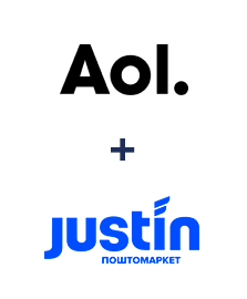 Інтеграція AOL та Justin