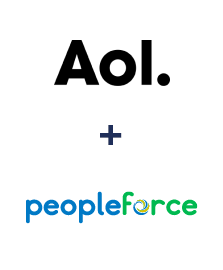 Інтеграція AOL та PeopleForce