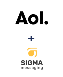 Інтеграція AOL та SigmaSMS