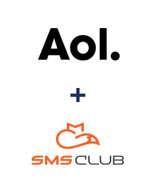 Інтеграція AOL та SMS Club