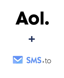Інтеграція AOL та SMS.to