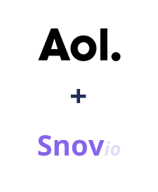 Інтеграція AOL та Snovio