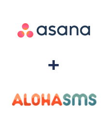 Інтеграція Asana та AlohaSMS Інтеграція Asana та AlohaSMS
