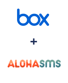 Інтеграція Box та AlohaSMS