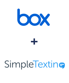 Інтеграція Box та SimpleTexting