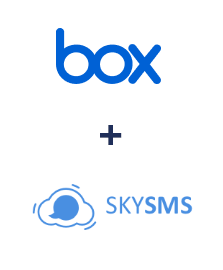 Інтеграція Box та SkySMS