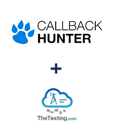 Інтеграція CallbackHunter та TheTexting Інтеграція CallbackHunter та TheTexting