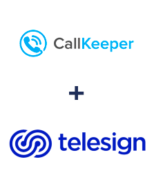Інтеграція CallKeeper та Telesign Інтеграція CallKeeper та Telesign