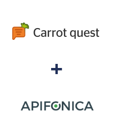 Інтеграція Carrot quest та Apifonica