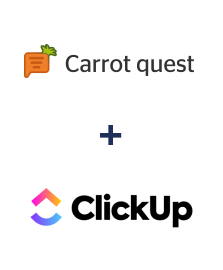 Інтеграція Carrot quest та ClickUp