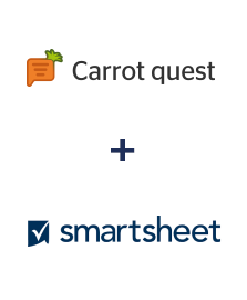 Інтеграція Carrot quest та Smartsheet Інтеграція Carrot quest та Smartsheet