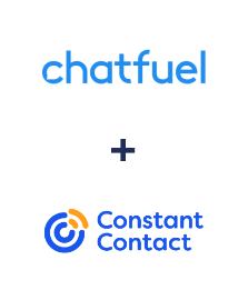 Інтеграція Chatfuel та Constant Contact