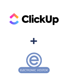 Інтеграція ClickUp та Electronic Vostok Інтеграція ClickUp та Electronic Vostok