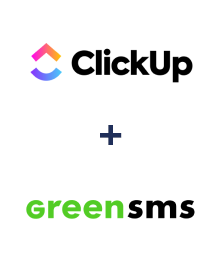 Інтеграція ClickUp та GREENSMS Інтеграція ClickUp та GREENSMS