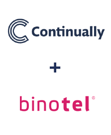 Інтеграція Continually та Binotel